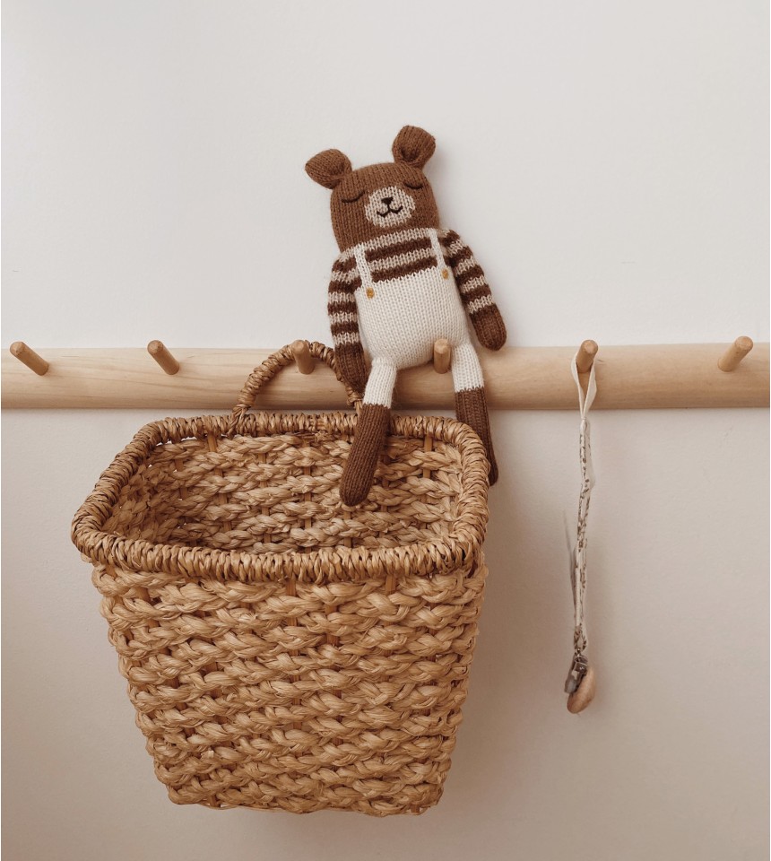 Teddy knit toy | nut overalls