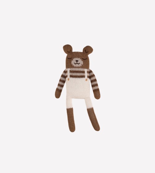 Teddy knit toy | nut overalls