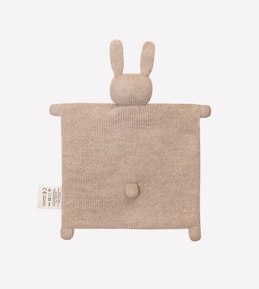 Knit cuddle cloth  | bunny sand