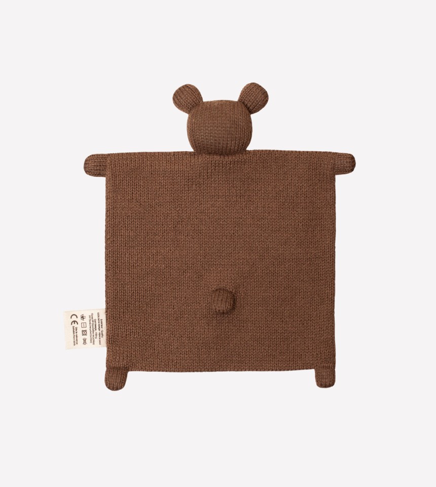 Knit cuddle cloth  | teddy nut