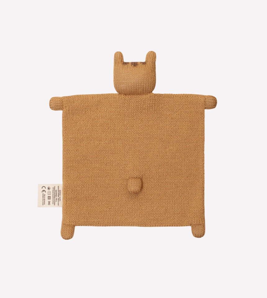 Knit cuddle cloth  |  tiger