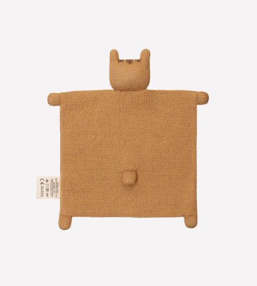 Knit cuddle cloth  |  tiger