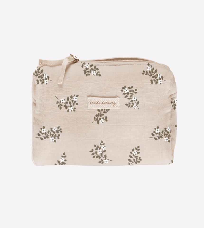 Trousse de toilette | holly flowers