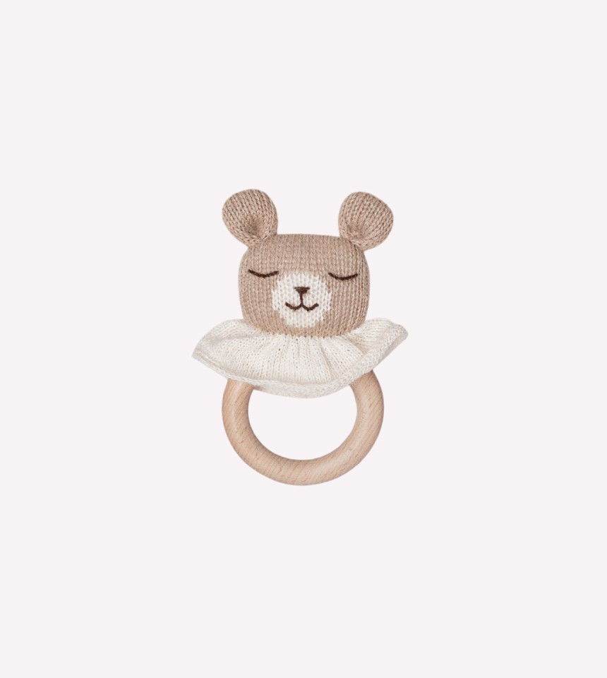 Teething ring | teddy sand