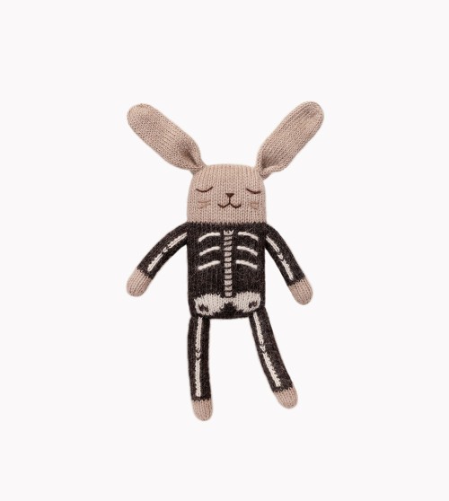 Bunny knit toy | skeleton...
