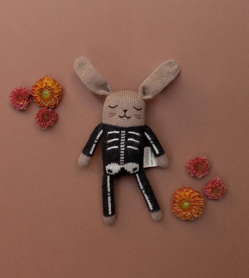 Doudou lapin | costume squelette