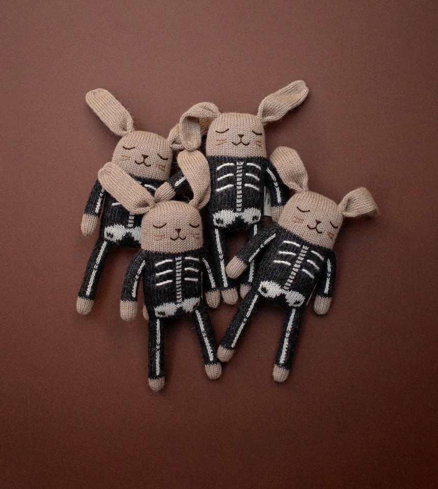 Doudou lapin | costume squelette