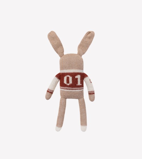 Doudou lapin | baseball sienne