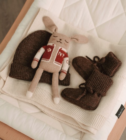 Doudou lapin | baseball sienne