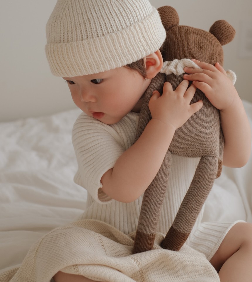 Large teddy | oat pyjamas Large teddy | oat pyjamas