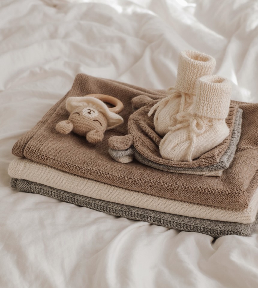 Chaussons bébé tricotés Chaussons bébé tricotés