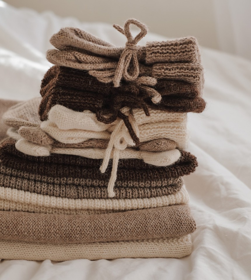 Couverture bébé tricotée Paz Couverture bébé tricotée Paz