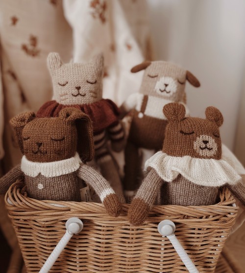 Doudou ourson | pyjama avoine