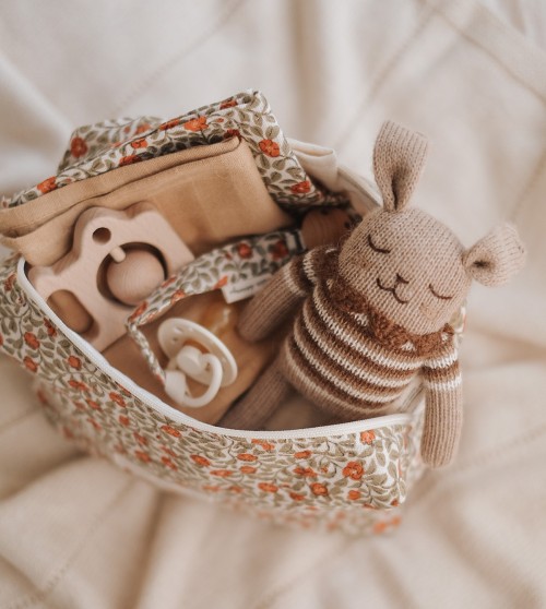 Doudou lapin | top vintage sepia
