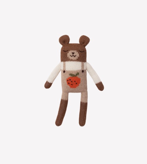 Clementine bear knit toy...