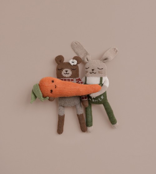 Carrot rattle