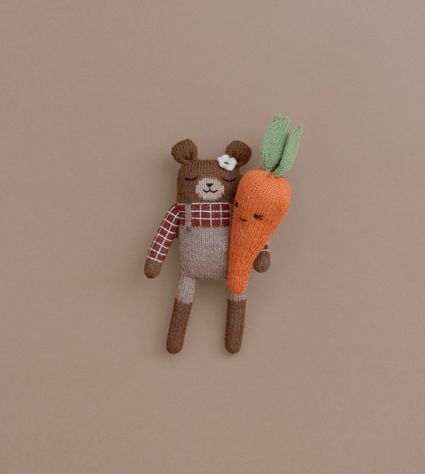 Carrot rattle