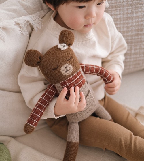 Large teddy | sienna plaid... 2