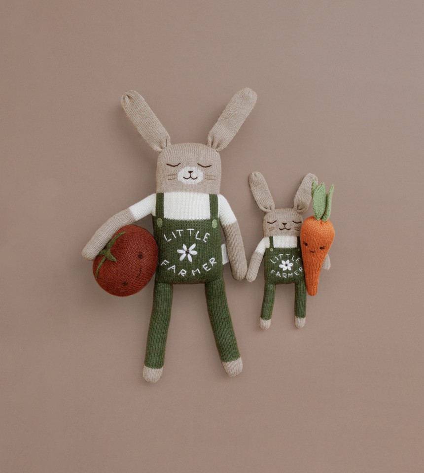 Bunny knit toy | little farmer