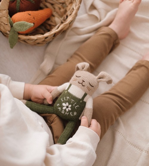 Bunny knit toy | little farmer 2