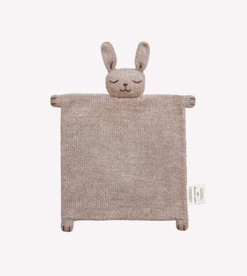 Knit cuddle cloth  | bunny oat