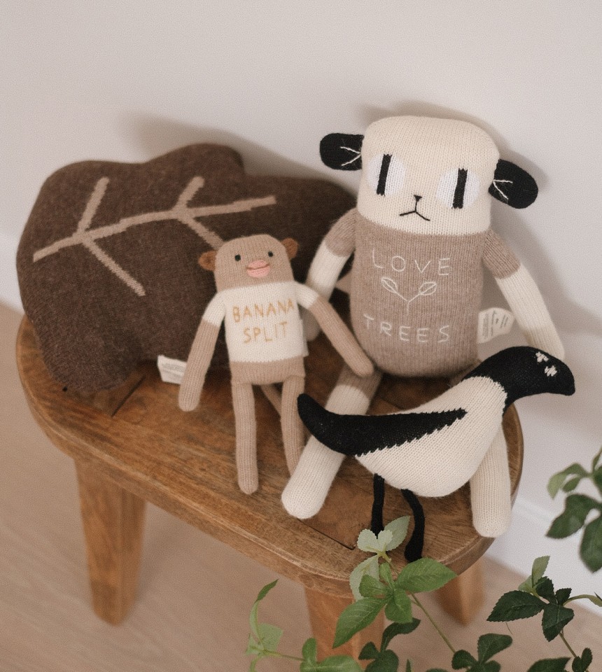 Grand doudou loris | exclusivité 10 ans