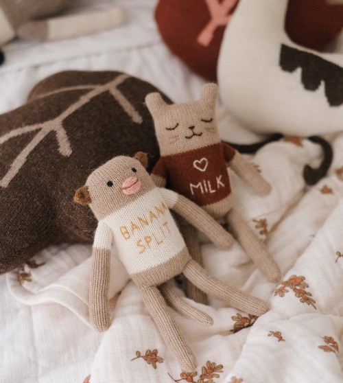 Doudou chat "milk" | exclusivité 10 ans