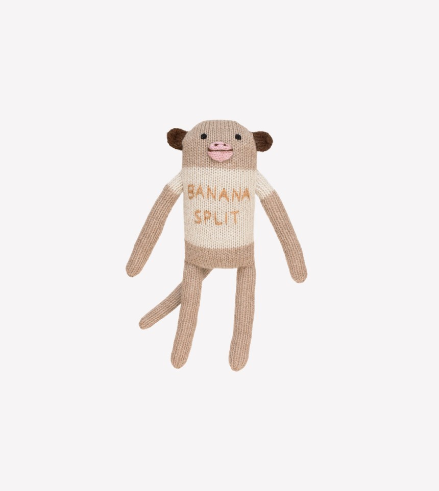 Monkey knit toy | 10Y edition