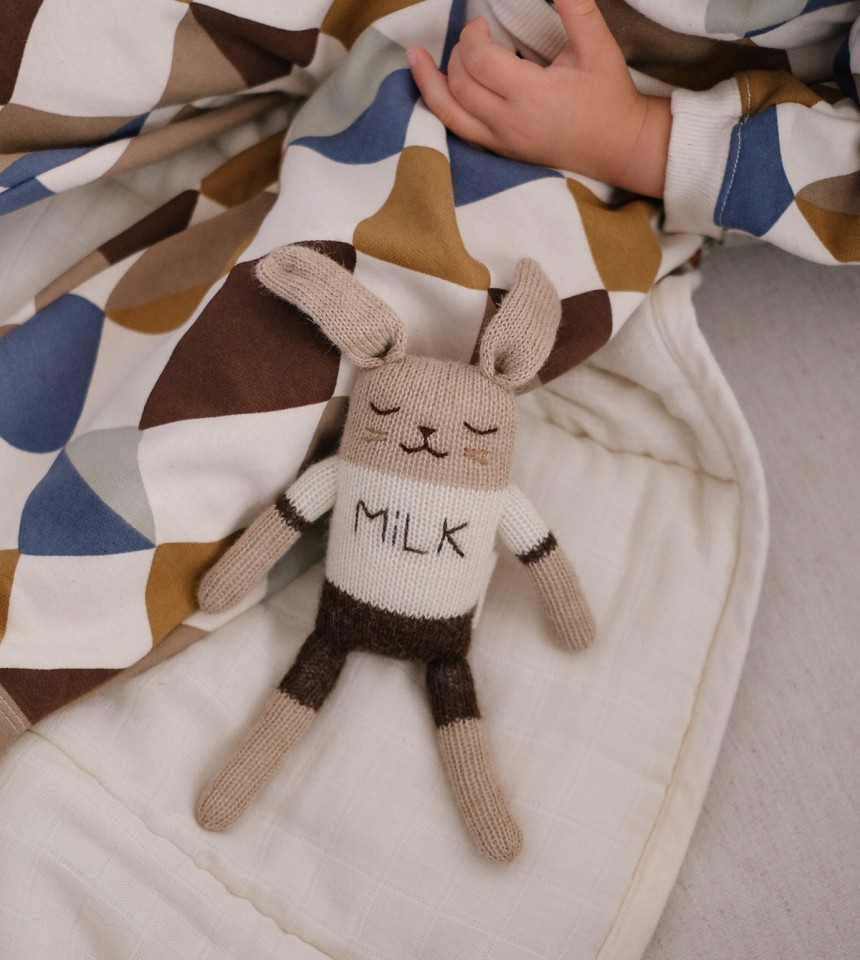 Doudou lapin Milk | Main Sauvage x...