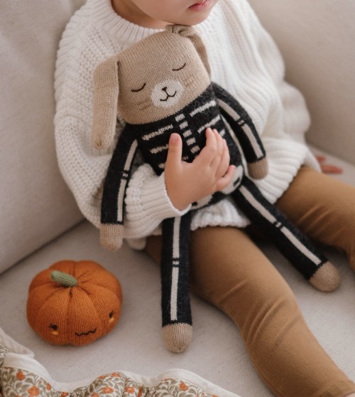 Grand doudou lapin | costume squelette