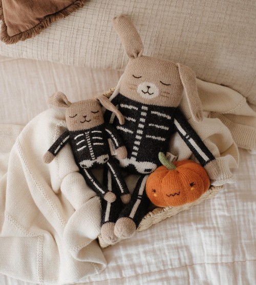 Grand doudou lapin | costume squelette