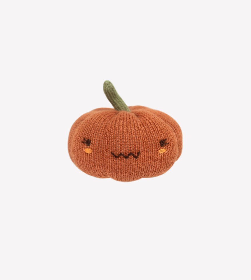 Pumpkin rattle