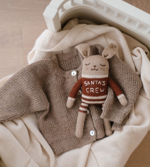 Bunny knit toy | Santa's Crew