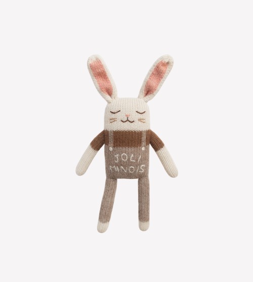 Bunny knit toy Main Sauvage...