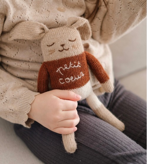 Doudou lapin | petit coeur 2