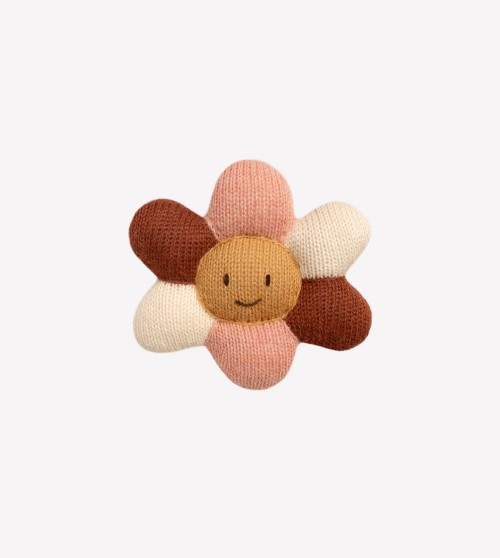 Hochet fleur | sienne