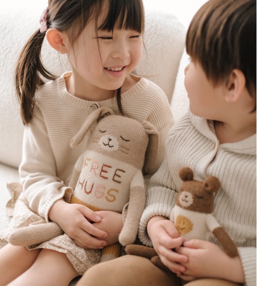 Grand doudou lapin | free hugs