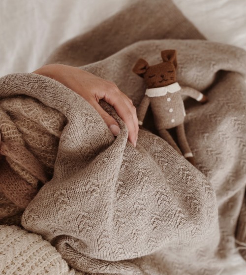 Doudou lapin | combinaison avoine