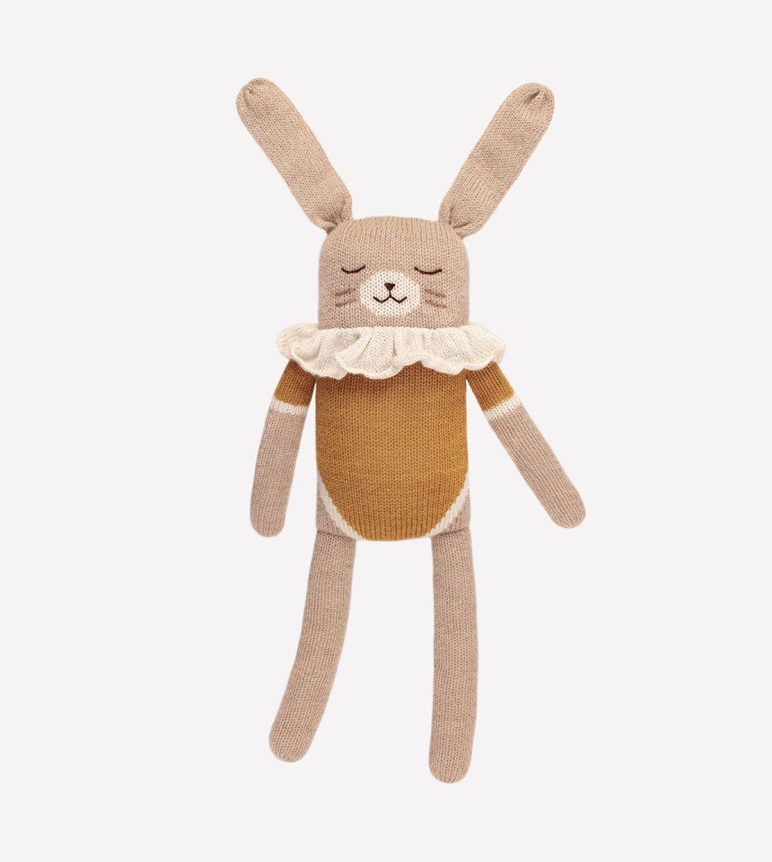 Large bunny | ochre bodysuit