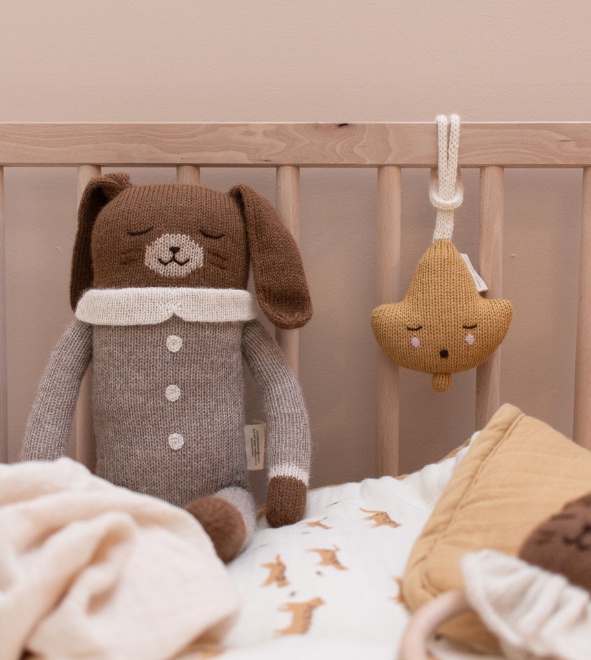 Large bunny | oat jumpsuit