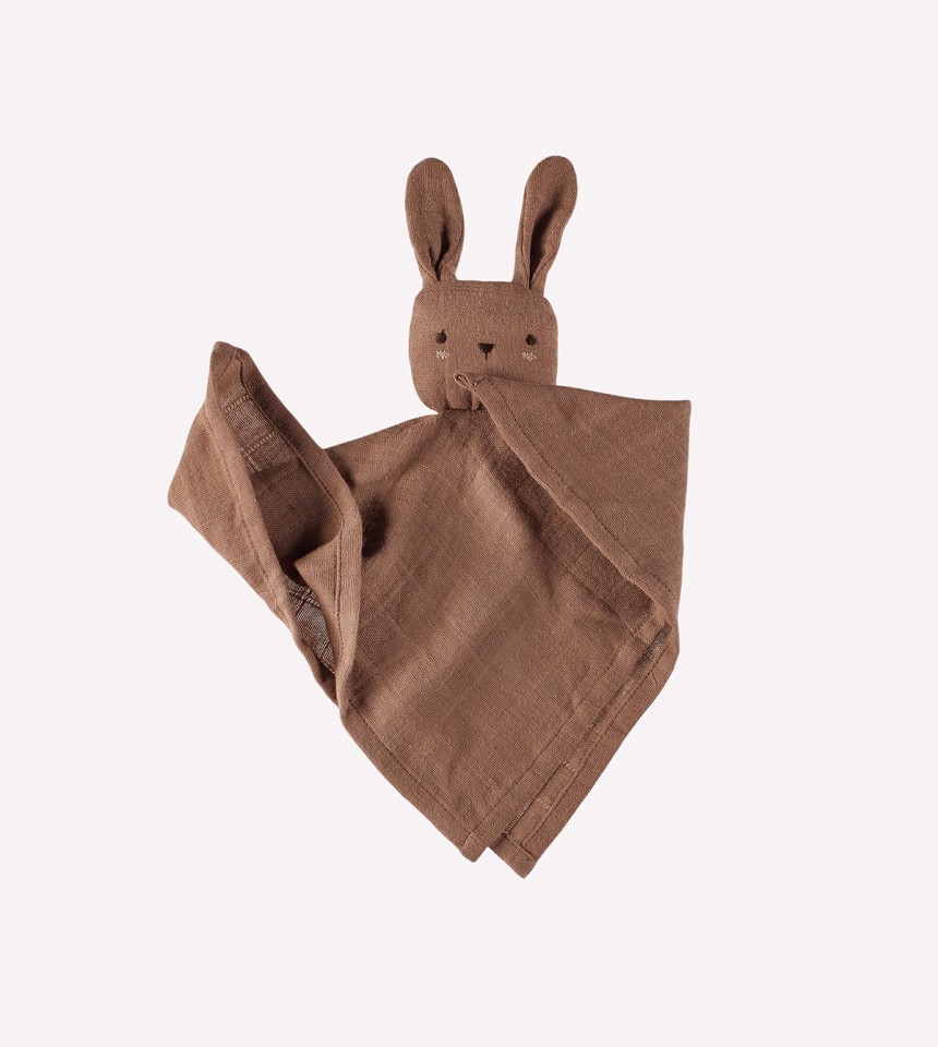 Doudou lange | lapin noisette