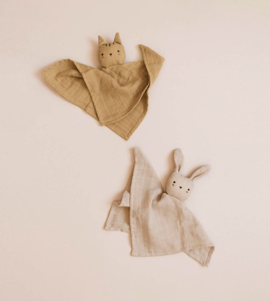 Doudou lange | lapin sable Doudou lange | lapin sable