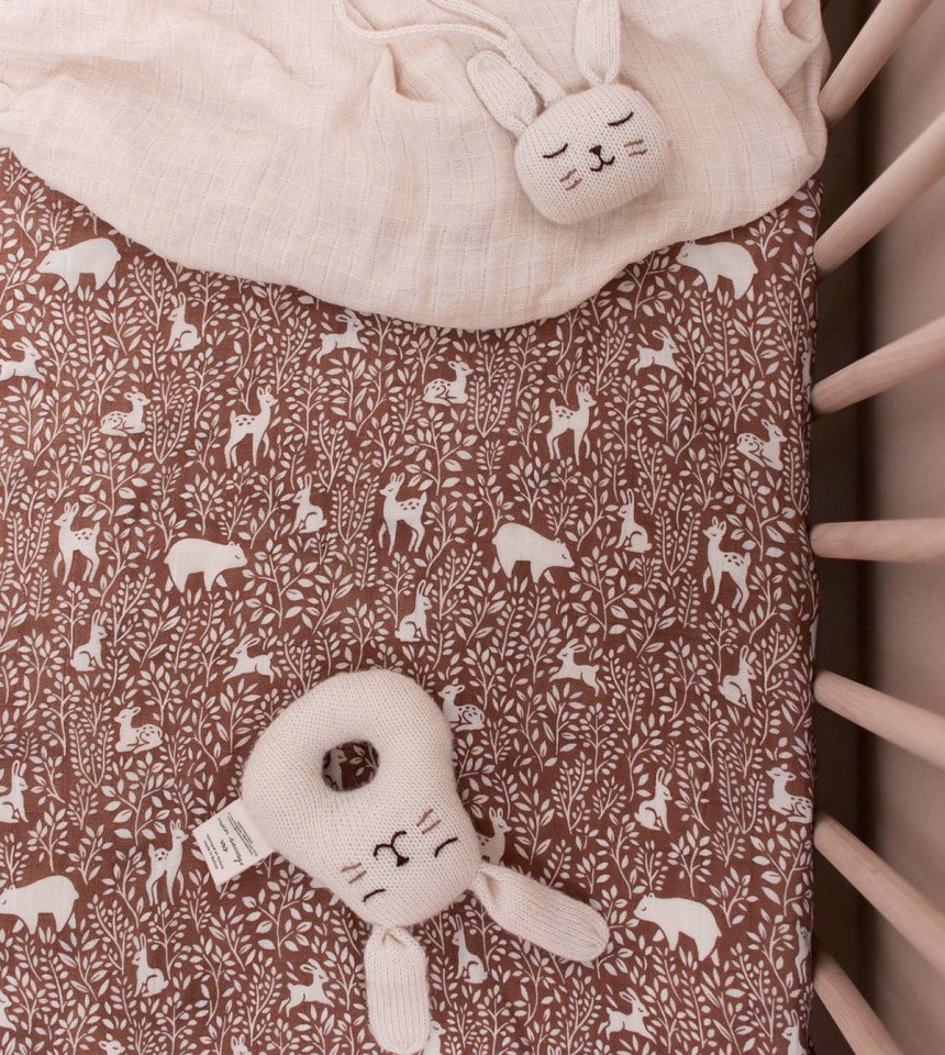 Hochet lapin | écru