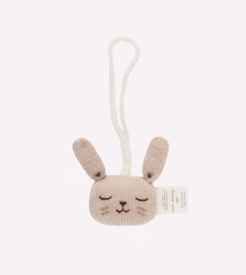 Main Sauvage Cloud Hanging Rattle/Paci Holder Main Sauvage Cloud Hanging Rattle/Paci Holder