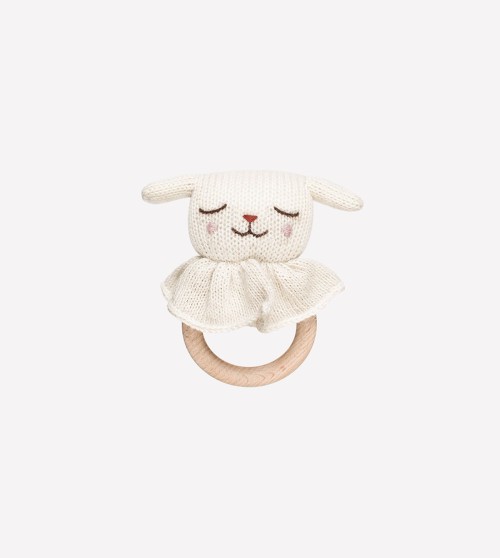 Lamb teething ring