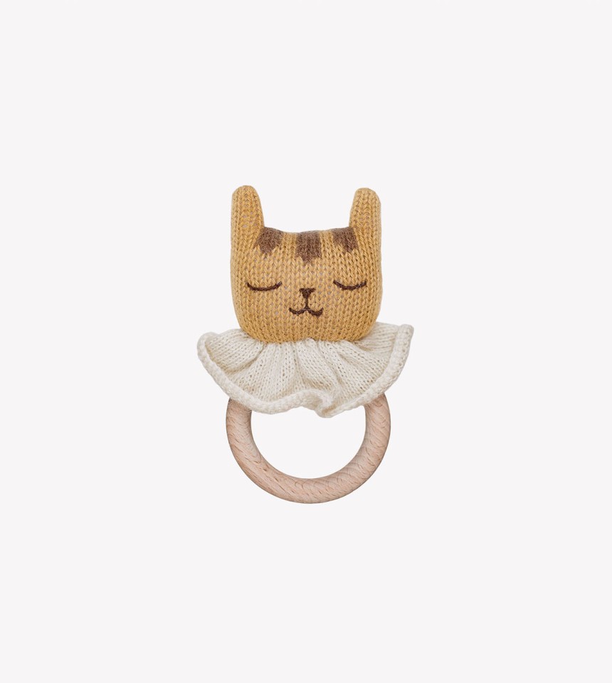 Tiger teething ring