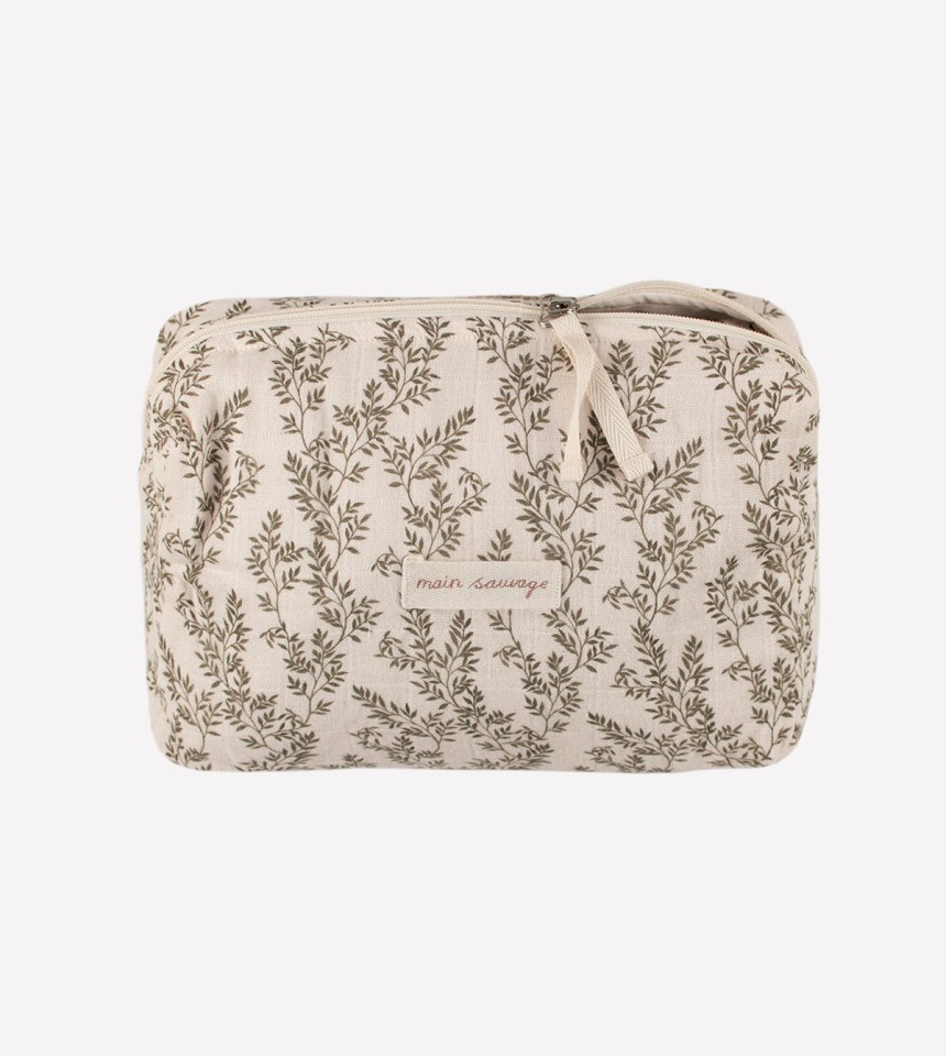 Toiletry bag | bay leaves