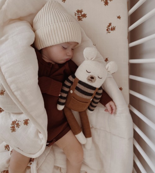 Large polar bear | nut overalls