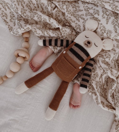 Large polar bear | nut overalls